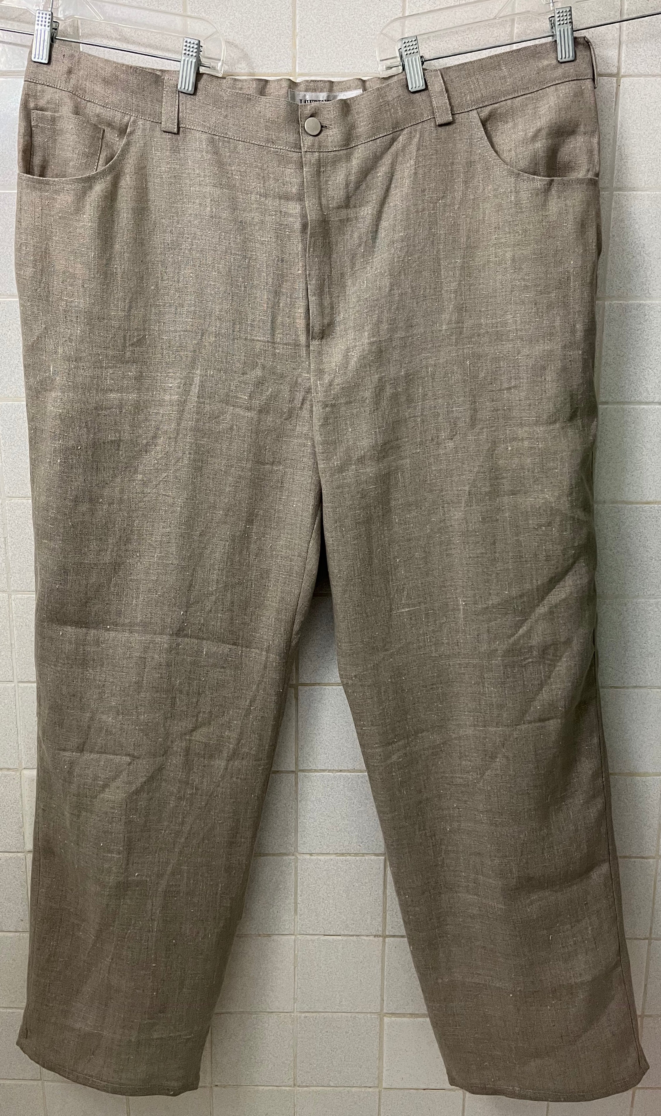 Basic 5 Pocket Pants (Jeans Style) - Linen