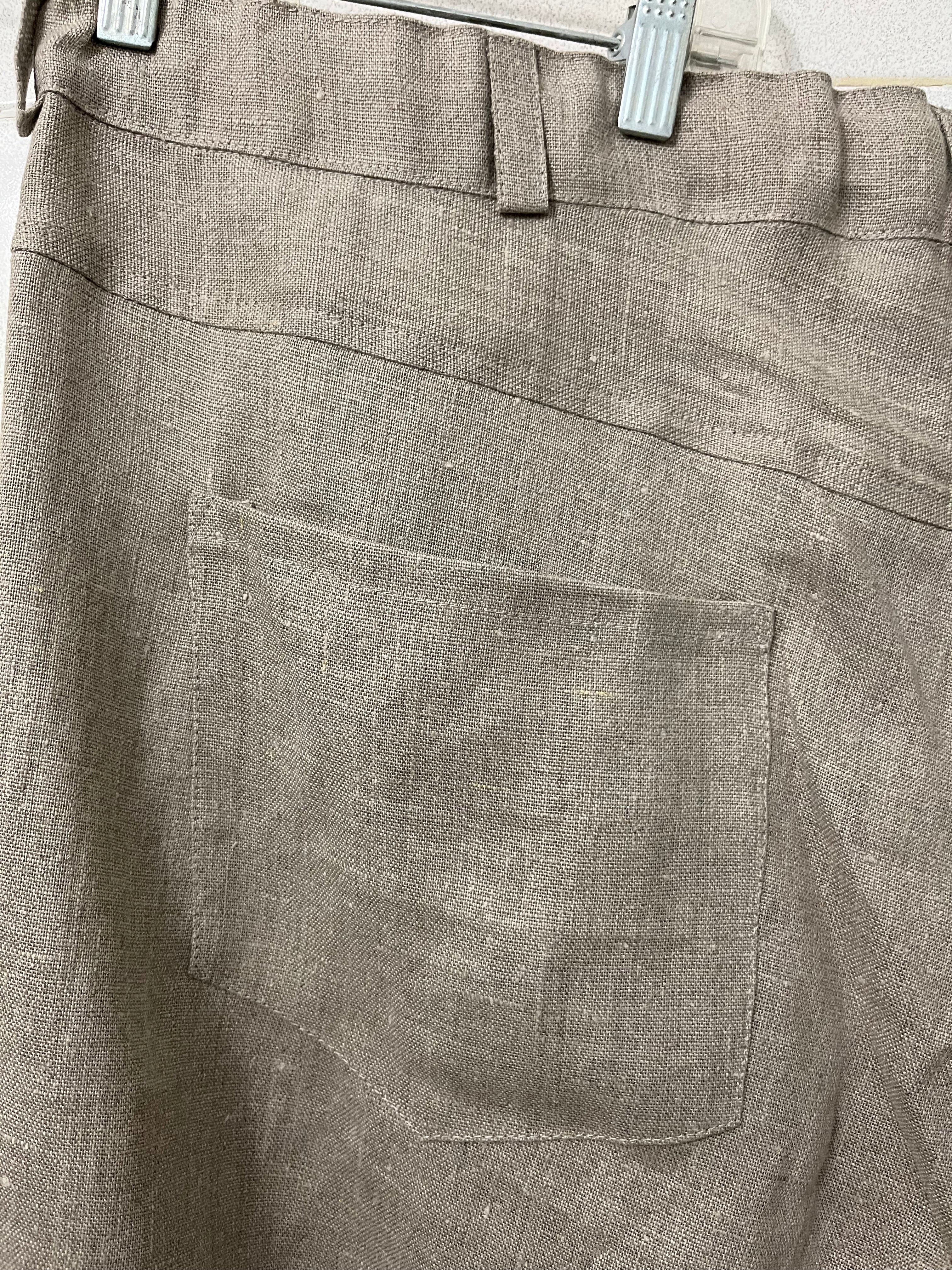 Basic 5 Pocket Pants (Jeans Style) - Linen