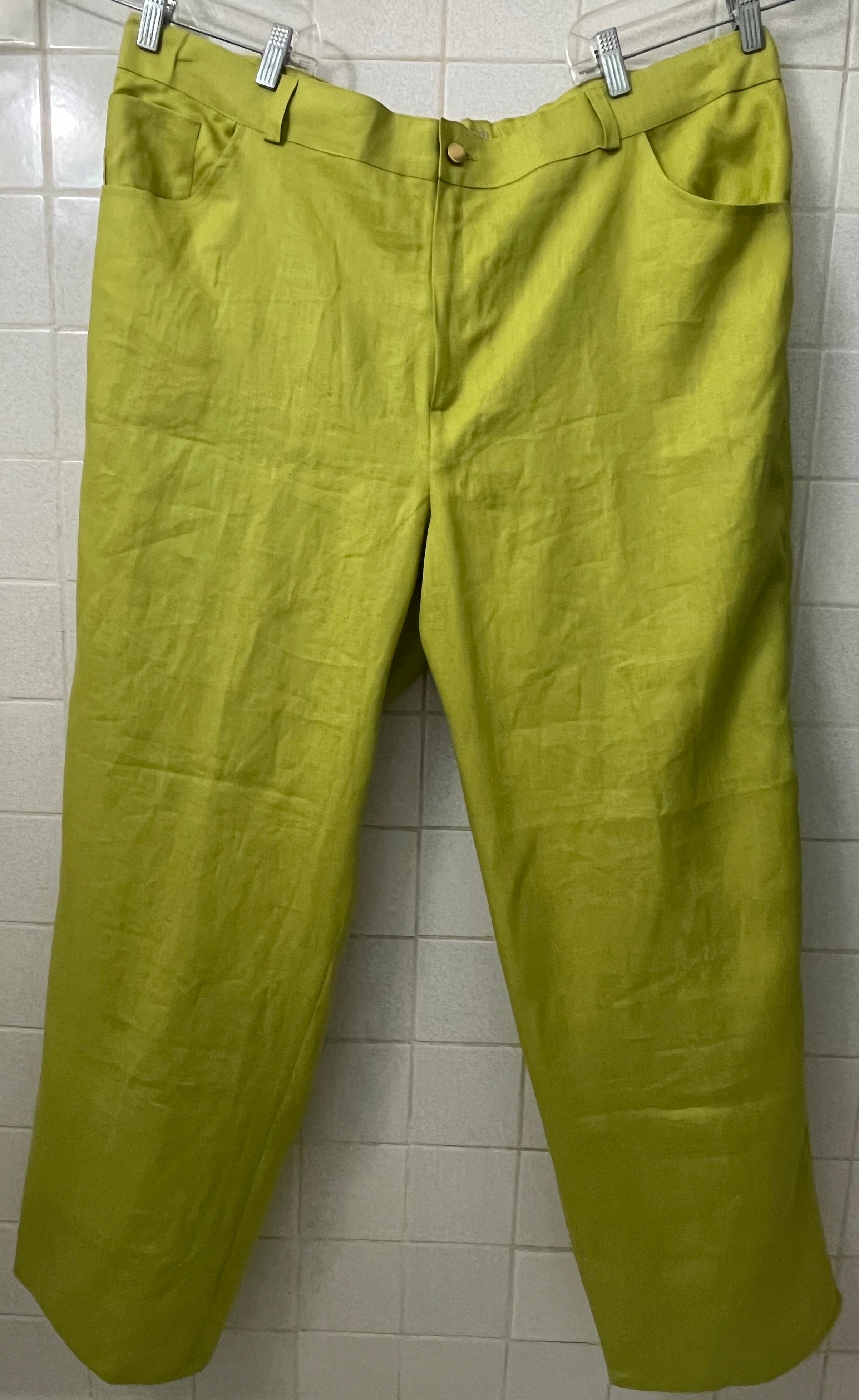 Basic 5 Pocket Pants (Jeans Style) - Linen