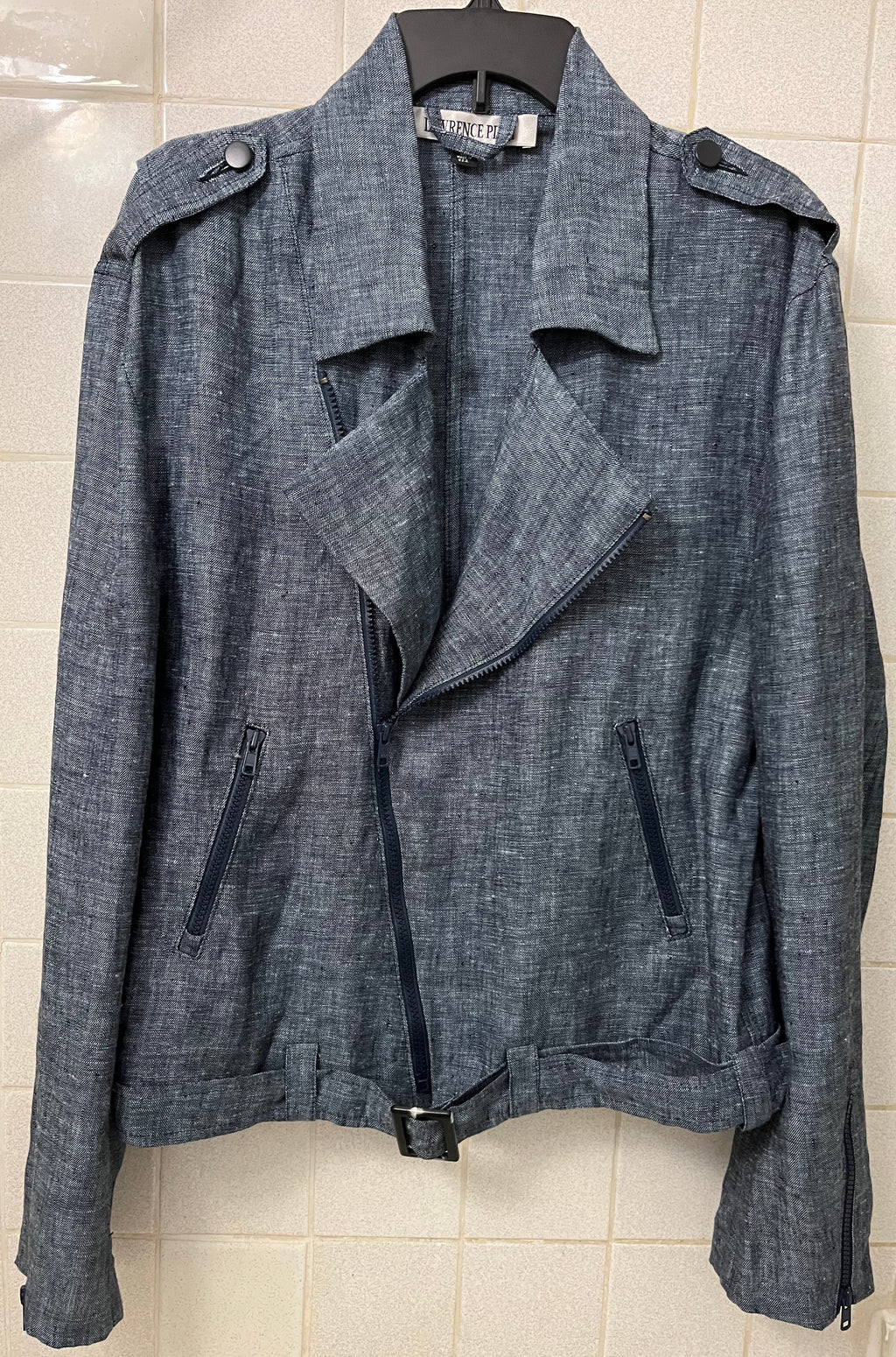 Basic Biker Jacket - Organic Linen