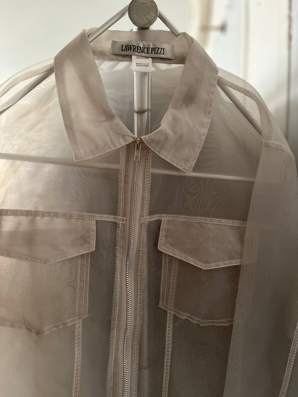 Zipped Trucker Jacket