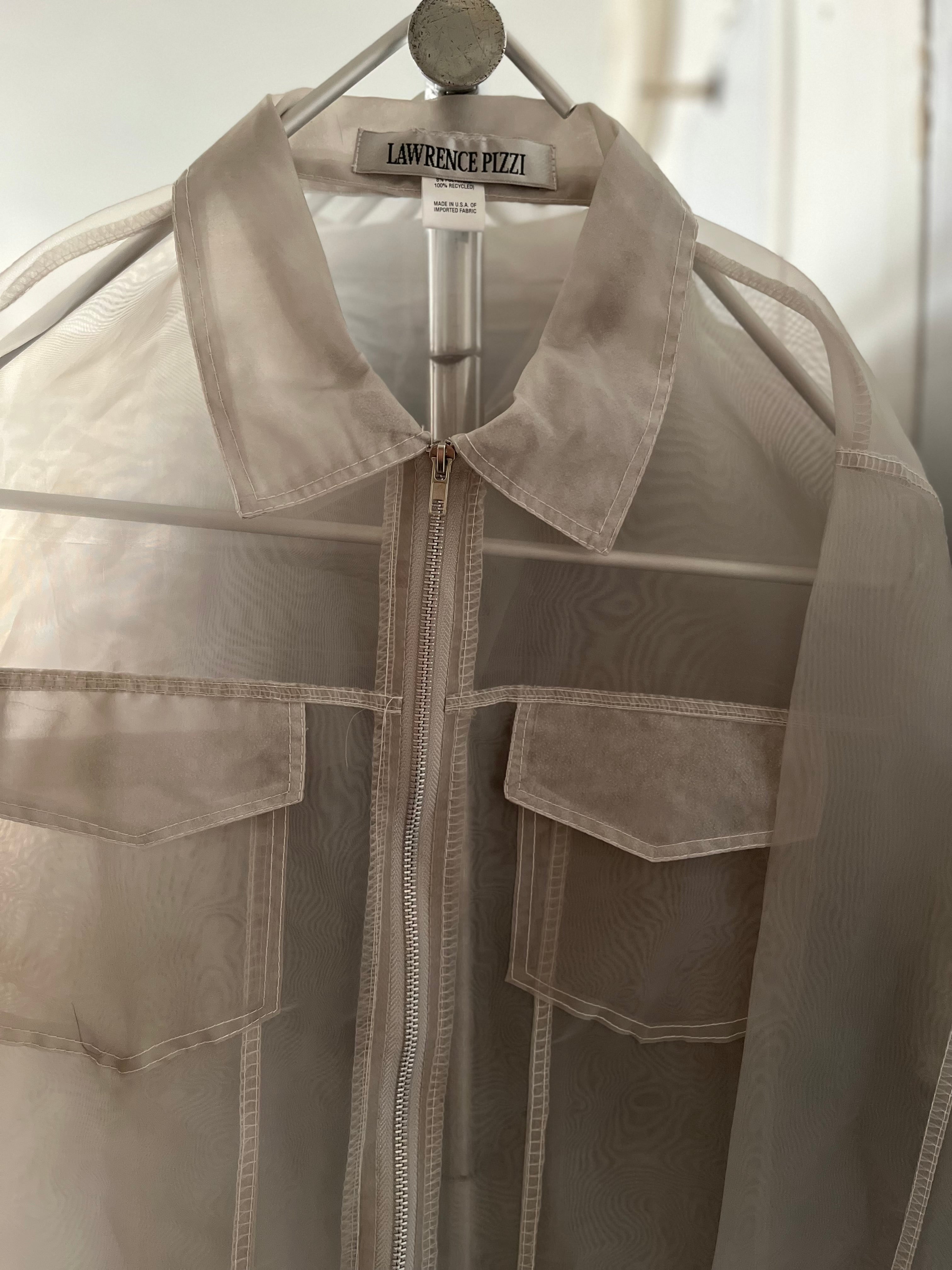 Zipped Trucker Jacket